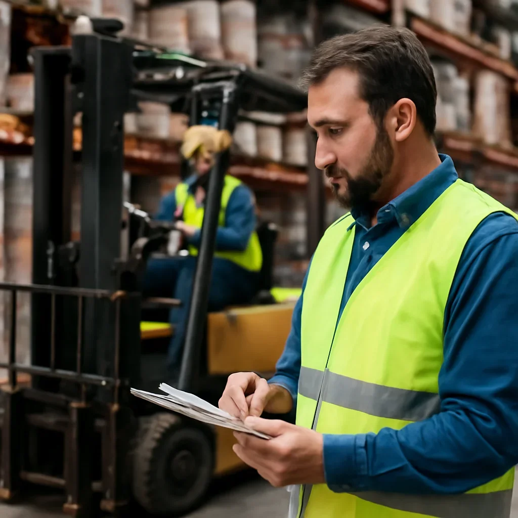 Supporting visual for blog with equipment, records, or supervisor review.