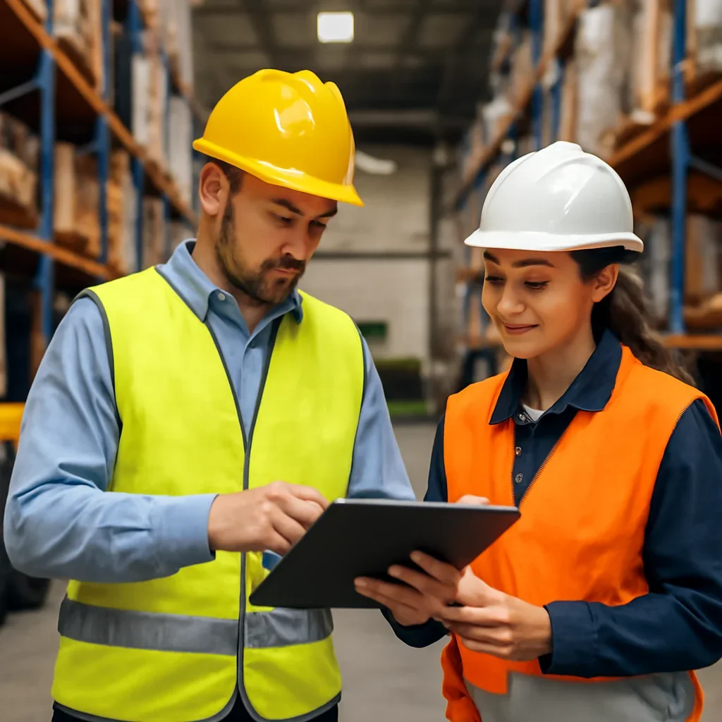 Next-step planning scene related to case study: reducing incidents with refresher training for employers and operators.