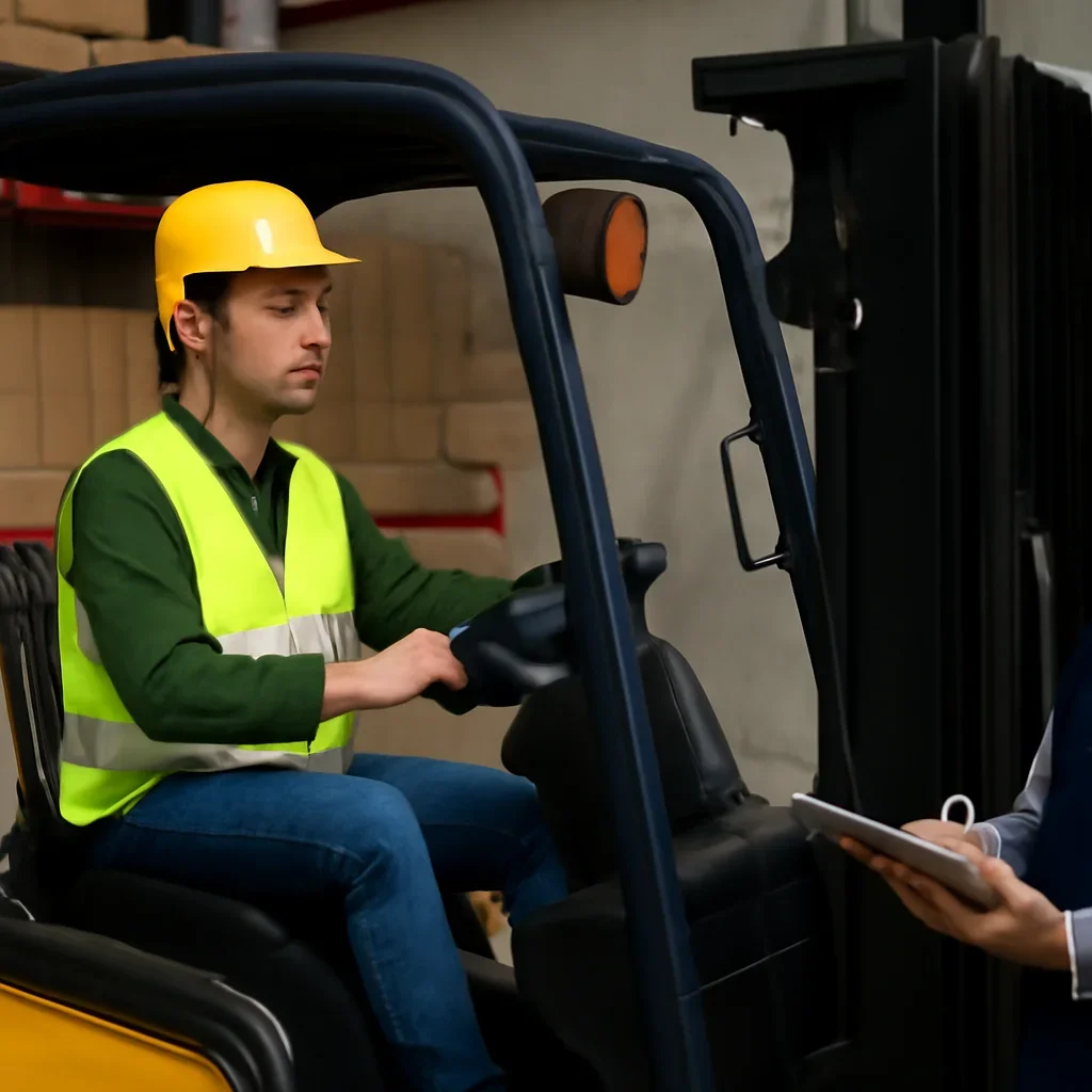Supporting visual for forklifttrainingblog vs forkliftcertification with equipment, records, or supervisor review.