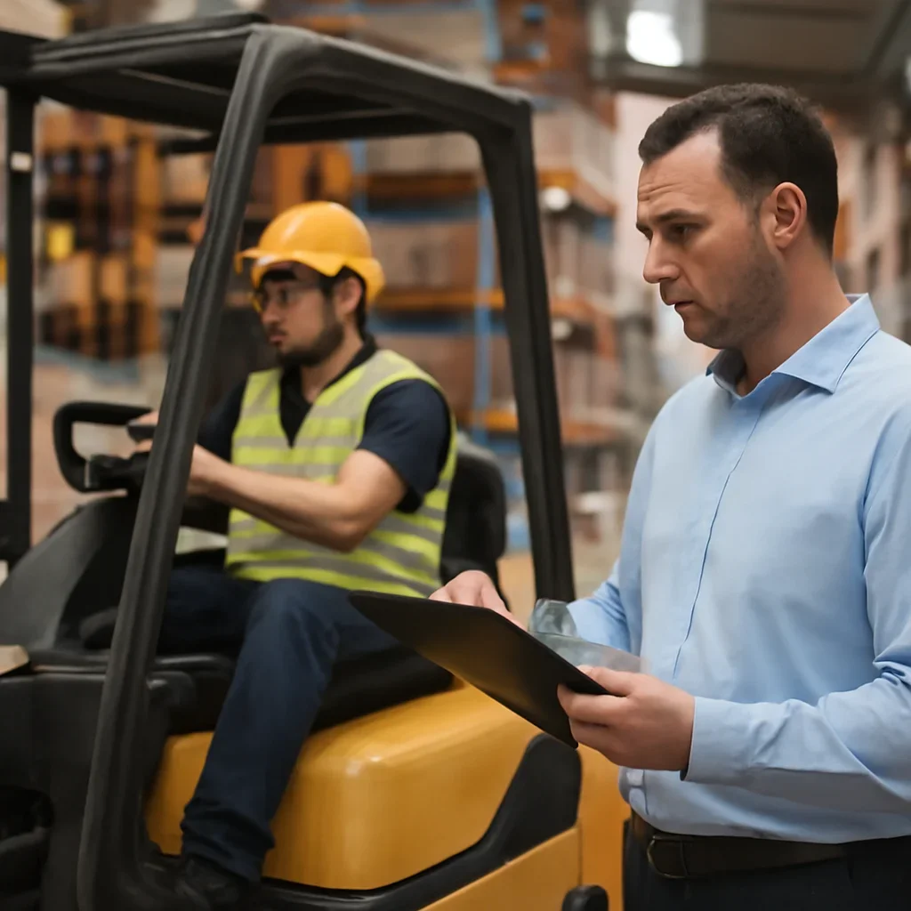 Supporting visual for state regulations with equipment, records, or supervisor review.